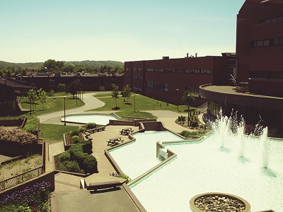 cambrian college courtyard
