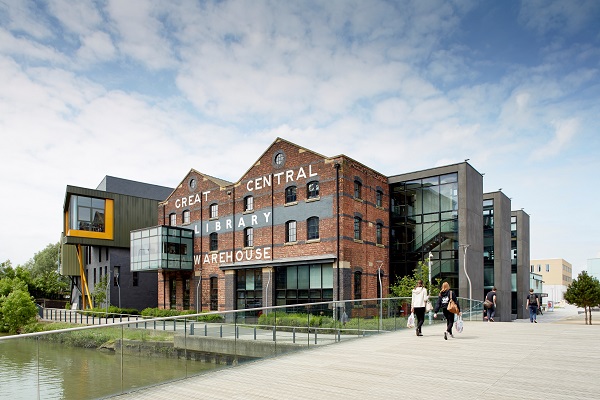 central library at university of lincoln