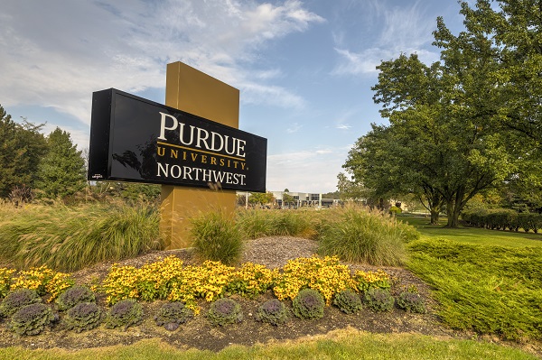 Purdue University Northwest sign