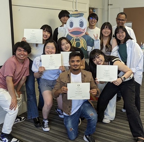 oregon students with certificates